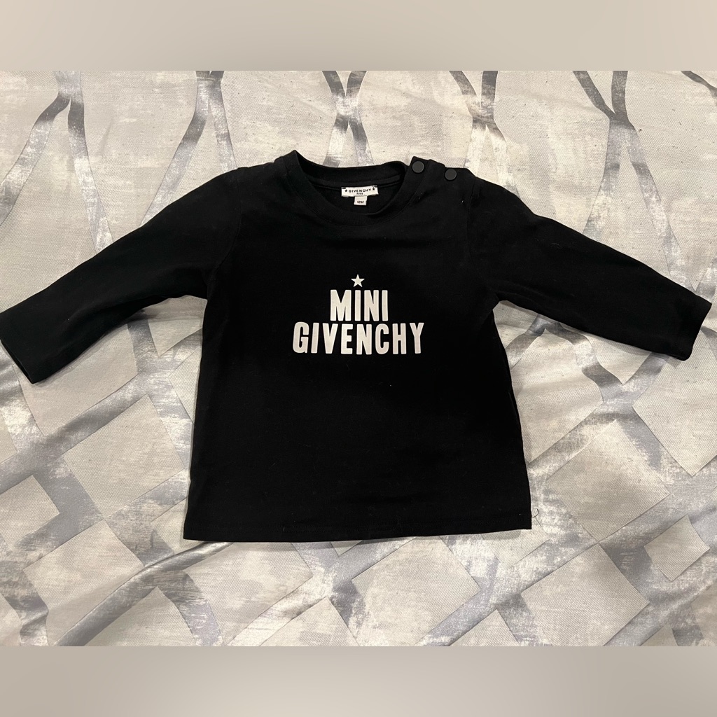 Givenchy (Baby Boy T-Shirt) Long Sleeve